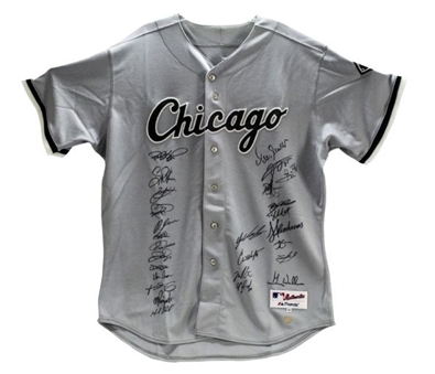 2005 Chicago White Sox World Series Champion Team Signed Jersey(27 Signatures)